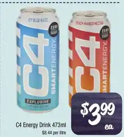 Farmer Jack's C4 Energy Drink offer