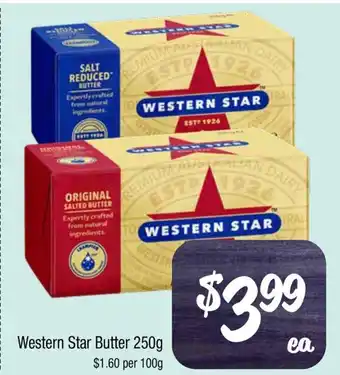 Farmer Jack's Western Star Butter offer