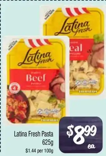 Farmer Jack's Latina Fresh Pasta offer