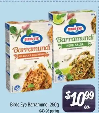 Farmer Jack's Birds Eye Barramundi offer