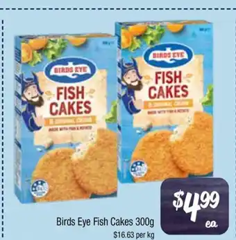 Farmer Jack's Birds Eye Fish Cakes offer