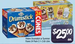 Farmer Jack's Peters Drumstick or Summer Faves offer