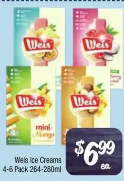 Farmer Jack's Weis Ice Creams offer