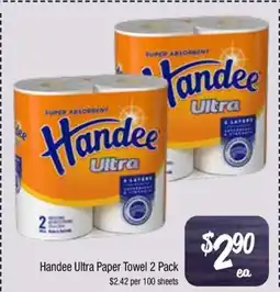 Farmer Jack's Handee Ultra Paper Towel offer