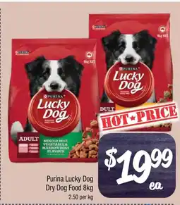 Farmer Jack's Purina Lucky Dog Dry Dog Food offer