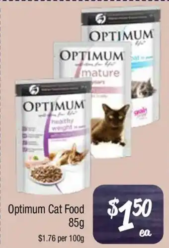 Farmer Jack's Optimum Cat Food offer