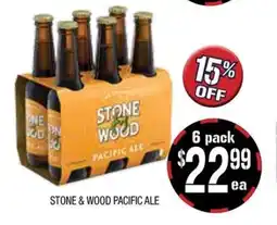 Farmer Jack's Stone & wood pacific ale offer