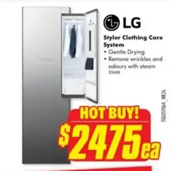 The Good Guys Styler Clothing Care System offer