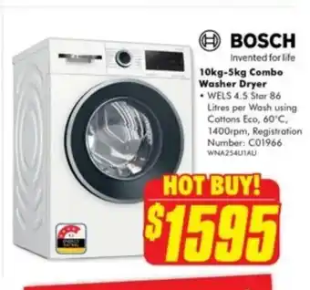 The Good Guys Combo Washer Dryer offer