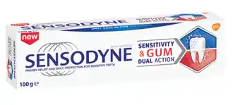 ePharmacy Sensodyne toothpaste sensitivity & gum dual action 100g offer