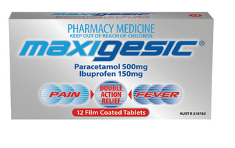 ePharmacy Maxigesic 12 tablets offer