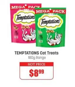 Pets Domain TEMPTATIONS Cat Treats offer