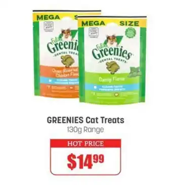 Pets Domain GREENIES Cat Treats offer