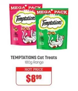 Pets Domain TEMPTATIONS Cat Treats offer