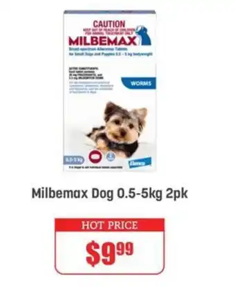 Pets Domain Milbemax Dog offer