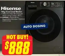 The Good Guys Hisense  Front Load Washer offer