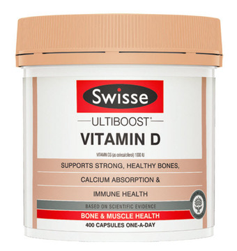 Swisse ultiboost vitamin d 400 capsules