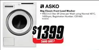 The Good Guys Classic Front Load Washer offer