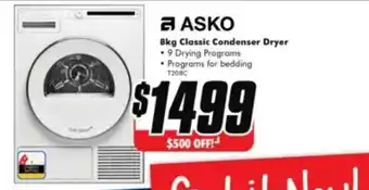 The Good Guys Classic Condenser Dryer offer