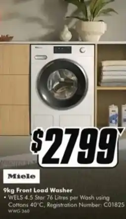 The Good Guys Front Load Washer offer