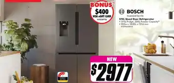 The Good Guys Quad Door Refrigerator offer