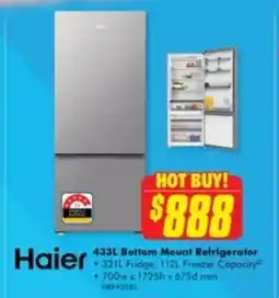 The Good Guys Bottom Mount Refrigerator offer