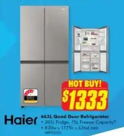 The Good Guys Quad Door Refrigerator offer