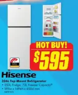 The Good Guys Top Mount Refrigerator offer