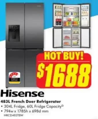 The Good Guys French Door Refrigerator offer