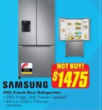 The Good Guys French Door Refrigerator offer