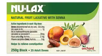 ePharmacy Nu-lax fruit laxative 250g offer