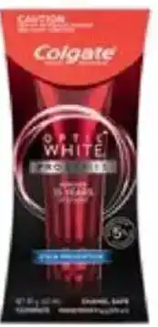 Priceline Colgate Optic White Pro Series Stain Prevention Toothpaste offer