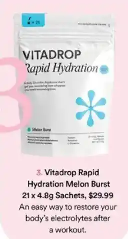 Priceline Vitadrop Rapid Hydration Melon Burst offer