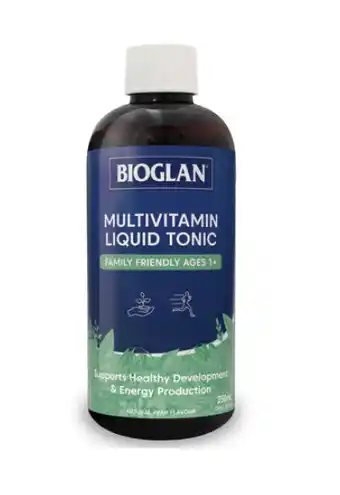 ePharmacy Bioglan liquid tonic 250ml - multivitamin liquid offer