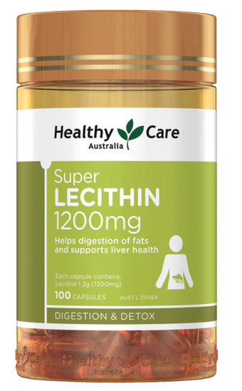 ePharmacy Healthy care super lecithin 1200mg 100 capsules offer