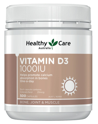 ePharmacy Healthy care vitamin d3 1000iu 500 capsules offer