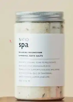 Priceline Natio Spa Relaxing Magnesium & Mineral Bath Salts offer