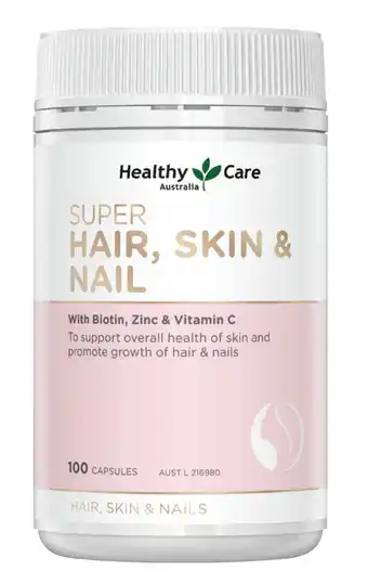 ePharmacy Healthy care beauty collagen super hair, skin & nail 100 capsules offer