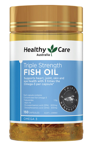ePharmacy Healthy care triple strength fish oil 150 capsules offer
