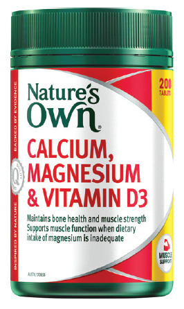 ePharmacy Nature’s own calcium, magnesium & vitamin d3 200 tablets offer