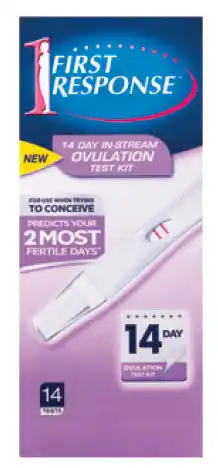First response ovulation test kit 14 tests