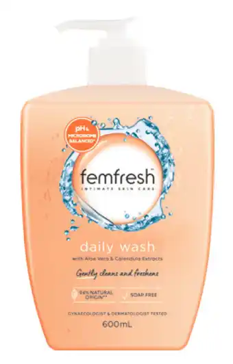 ePharmacy Femfresh daily wash 600ml offer