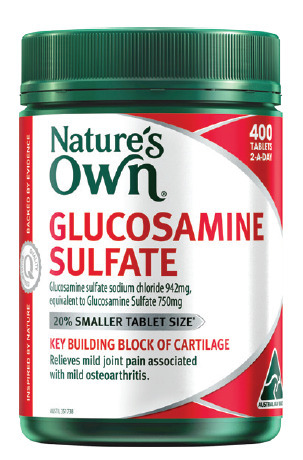 ePharmacy Nature’s own glucosamine sulfate 400 tablets offer