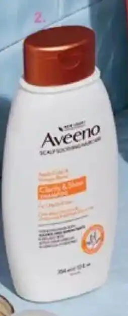 Priceline Aveeno Apple Cider Vinegar Blend Clarify & Shine Shampoo offer