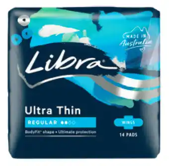 ePharmacy Libra ultra thins pads regular 14 pack offer