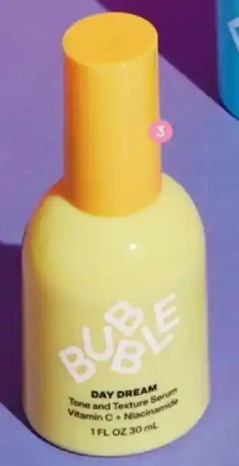 Priceline BUBBLE Day Dream Tone and Texture Serum Vitamin C + Niacinamide offer