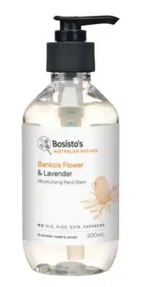 Bosistos banksia flower & lavender hand wash 300ml