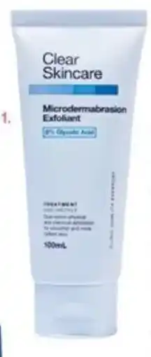 Priceline Clear Skincare Microdermabrasion Exfoliant offer