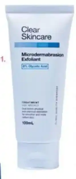 Priceline Clear Skincare Microdermabrasion Exfoliant offer