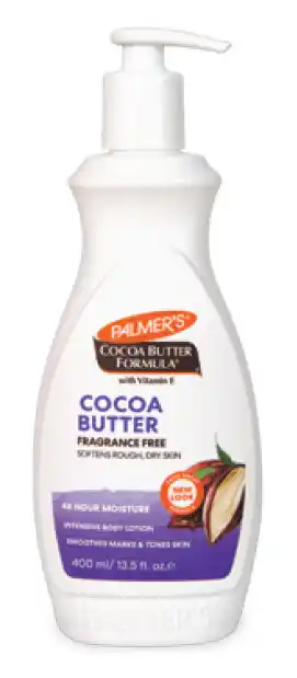 ePharmacy Palmer’s cocoa butter formula with vitamin e/ fragrance free lotion 400ml offer